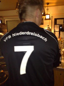 neues Trikot - Rücken