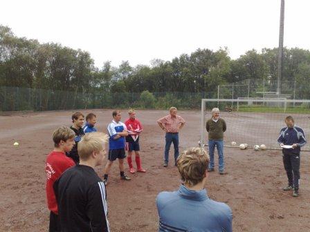 Trainingsauftakt Bild 1