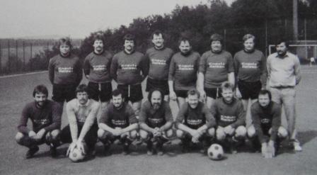 Die Altherren-Mannschaft des VFB 1988